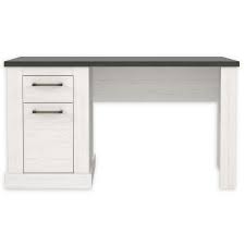 Geradlinigs design, skandinavischer chic, 1 schublade. Schreibtisch Pinie Weiss Touchwood 138 Cm Online Bei Roller Kaufen
