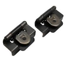 Double demountable hinges feature calming plates which clamp hinge to both the door and the frame stile. Lot 50 Amerock Double Demountable Hinge Steel 1 2 Oil Rubbed Bronze Cmr8704 Orb Ebay