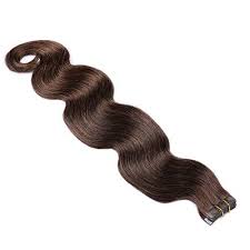 Now that you have been familiar with wavy tape in extensions, it's time to shop one to update your hairstyles. Body Wave Tape In Hair Extensions Brown Remy Human Hair Wavy Glue In E Ninthavenue United Arab Emirates