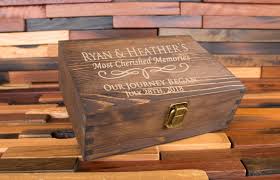 Wood Memory Box Rustic Wooden Keepsake Box Personalized Etsy In 2020 Memory Box Wooden Keepsake Box Personalized Engraved Gifts