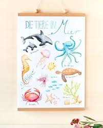 Poster Din A3 Meerestiere Bilder Kinderzimmer Etsy Bilder Kinderzimmer Kinder Zimmer Wandbilder Kinderzimmer