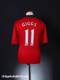 Mix & match this shirt with other items to create an avatar that is unique to you! 2013 14 Manchester United Home Shirt Giggs 11 Xl For Sale