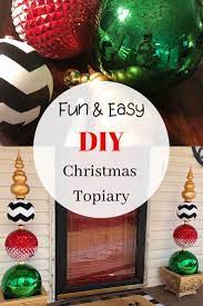 How to repot a christmas cactus. Diy Christmas Ornament Topiary In 2020 Diy Christmas Ornaments Christmas Diy Christmas Topiary