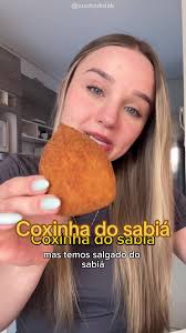 Provando o famoso salgado do zinho 😋