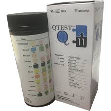 Qtest 11 Parameter Urinalysis Strips 100ct Urine Strips For Testing Urinary Tract Infection Uti Glucose Ph Protein Ketone And More For Checking Diabetes Kidney And Gallbladder Problems Walmart Com Walmart Com