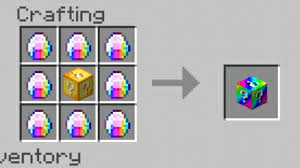 By breaking the rainbow lucky block, more than 300 different things can come out, among them magic swords with special abilities, magic orbs, new foods, and many other items. How To Craft Rainbow Lucky Block In Minecraft Youtube