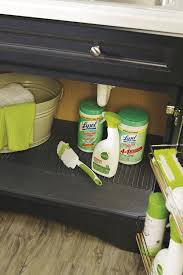 Spills Leaks And Drips Are No Match For The Cabmat This Heavy Duty Rubber Mat Is Capable Of Storing Up Thomasville Cabinetry Thomasville Under Kitchen Sinks