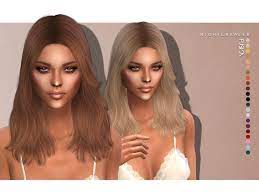 New Hair Mesh Found In Tsr Category Sims 4 Female Hairstyles Sims Hair Sims 4 Sims