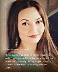 Tonight, Michael J. Hawk and Camille Ortiz present a recital at Tagney  Jones Hall at the Seattle Opera Center. They were named the inaugural  members of @seattleopera's Resident Artists program in August