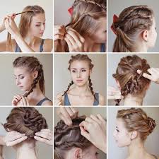 If your dress has a high neckline, you are better off wearing an updo. Top 20 Simple Hairstyles For Gowns And Frocks Styles At Life
