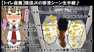 毛深いjk排便盗撮生配信