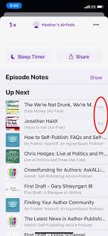 How Do I Clear My Podcast Queue Apple Community