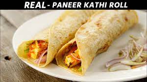 Paneer Kathi Roll Real Kati Rolls Kolkata Style Wrap Recipe Cookingshooking Youtube Paneer Kathi Roll Indian Food Recipes Wrap Recipes