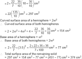 Know about the strategies and tricks to solve problems based on surface area and volume. Cbse 10 Math Cbse Surface Areas And Volumes Ncert Solutions