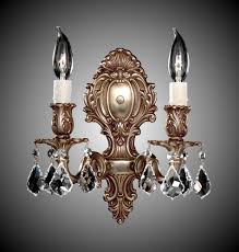 Address 608 nw commodity cove, port st. 2 Light Fleur De Lis Small Wall Sconce Ws9422 A 01g Pi De Light Ville