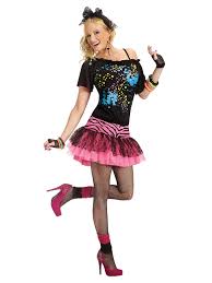 Womens 80s Pop Party Costume 80s Party Outfits 80s Fancy Dress 80s Halloween Costumes