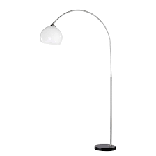 Stehleuchte Pia Pn Metall Kunststoff Silber 1 Flammig Leuchten Stehlampe Kaufen Stehlampe