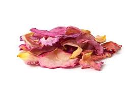 Edible products that are infused with cannabis extracts (ie. Sweet Art Creations Dried Organic Edible Rose Petals 5g