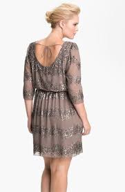 Adrianna Papell Beaded Drop Waist Dress Plus Dropwaist Dress Stylish Dresses Dress Accessories