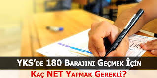 Peki üniversiteli olabilmek için adayların en az kaç net yapması gerekiyor? Yks De 180 Puan Barajini Gecmek Icin Kac Net Yapmak Gerekiyor 2021 Yks