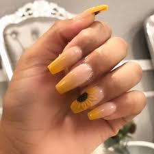 Check out our sunflower nails selection for the very best in unique or custom, handmade pieces from our craft supplies & tools shops. Sunflower Fall Nails