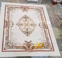 Design de Floras Bonitas em Mármore Inlay Personalizado para Piso, Medalhão  de Mármore para Hall de Entrada e Sala de Estar