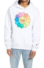 100% indie brand by one crazy artist. Men S Balvin X Murakami Men S Rainbow Flower Hoodie Editorialist
