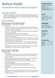 Software engineer jobs can receive hundreds of resumes and the biggest mistake we 'soft skills' refer to character traits, social skills or personality traits that help you relate on an interpersonal level. Associate Software Engineer Resume Samples Qwikresume
