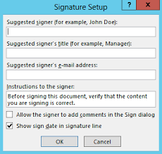 Create A Signature Microsoft Office Documents Digicert Com