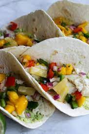 Jun 01, 2017 · to make pineapple mango salsa, dice all ingredients very finely and combine in bowl with lemon juice, salt, and pepper. Fish Tacos With Pineapple Mango Salsa The Culinary Compass