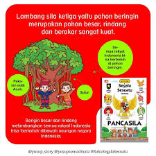 Maka sama saja apakah kita berkata: Joseph Story Books Buku Aktifitas Anak Bunda Sila Ketiga Lambangnya Pohon Apa Lambang Pancasila Sila Ketiga Yaitu Pohon Beringin Merupakan Pohon Besar Rindang Dan Berakar Sangat Kuat Berigin Besar Dan