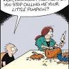 Sometimes a bad joke is just that: 1