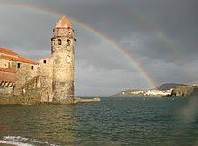 = die farben des regenbogens (von außen nach innen: Regenbogen Wikipedia