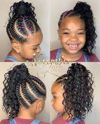 Check spelling or type a new query. Kid Braid Styles Back To School Braided Hairstyles For Kids Black Beauty Bom Braids Coiffures Pour Enfant Coupe De Cheveux Enfant Coiffure Fillette