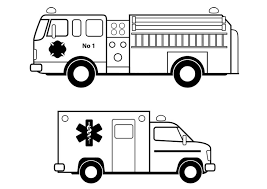 • print out your emergency vehicles like fire trucks, ambulances and tow trucks. Coloring Page Emergency Services Free Printable Coloring Pages Img 24631