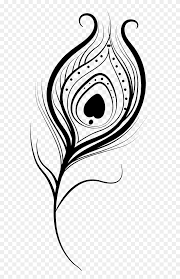 Download Hd Peacock Feather Black And White Clipart And Use The Free Clipart For Your Creative Feather Tattoo Black Peacock Feather Art Peacock Feather Tattoo