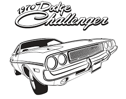 Muscle cars coloring pages free. Color A Classic Download This Free Muscle Car Coloring Book
