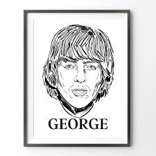 George Harrison Digital Print squeezmo One