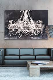 On Hautelook Dramatic Entrance Night Canvas Wall Art Diy Home Furniture Chandelier Art Decor