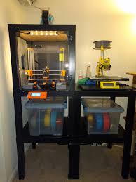 Ikea Lack Enclosures Are Awesome 3dprintingnews 3d Printer Enclosure 3d Printer Diy 3d Printing Diy
