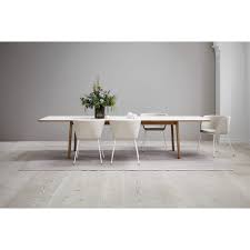 Check spelling or type a new query. Ana Extendable Dining Table White Laminate Top Oak Rouse Home