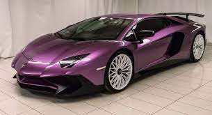 Purple Lamborghini Aventador Sv Perfect For The Refined Millionaire Carscoops Sports Cars Mustang Cool Sports Cars Sports Cars Luxury
