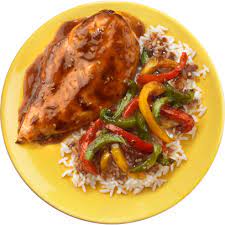 A warm teriyaki chicken bowl is the ultimate in comfort food. Sweet Teriyaki Chicken Campbell Sauces Sesame Chicken Recipe Healthy Sesame Chicken Teriyaki Chicken