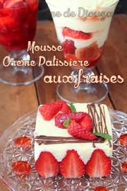 Mousse De Creme Patissiere Aux Fraises Recette Recette Creme Patissiere Patissiere Recette Mousse