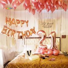 Check out our online catalogues for gifts created and designed especially for. Rose Gold 21st Birthday Balloon Decor For Girls 21st Etsy