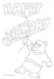 Practicing coloring is a proven path to successful learning for children. Birthday Coloring Pages