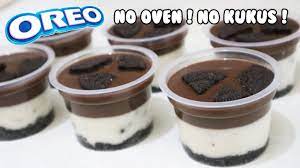 Setelah mendidih, angkat, dan diamkan sebentar sampai uap panas menghilang. Resep Puding Oreo Coklat Lumer Oreo No Bake Dessert Youtube