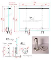 Stainless Steel Glass Railings Glass Railing Calgary Decking Glass Balustrade Buy Standoff Glass Railing Glass Railing Deck Systems Glass Railing Standoff Product On Alibaba Com