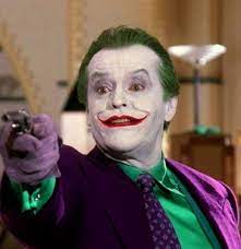 Jack Nicholson S Joker Named The Best On Screen Comic Book Villain Of All Time Batman Joker Jack Nicholson Batman Vs Joker