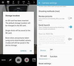 Setting sd card as default storage or moving apps from internal storage to sd — new android phones have different stories to tell. How To Save Photos To The Microsd Card On The Samsung Galaxy S7 And Galaxy S7 Edge Sammobile Sammobile